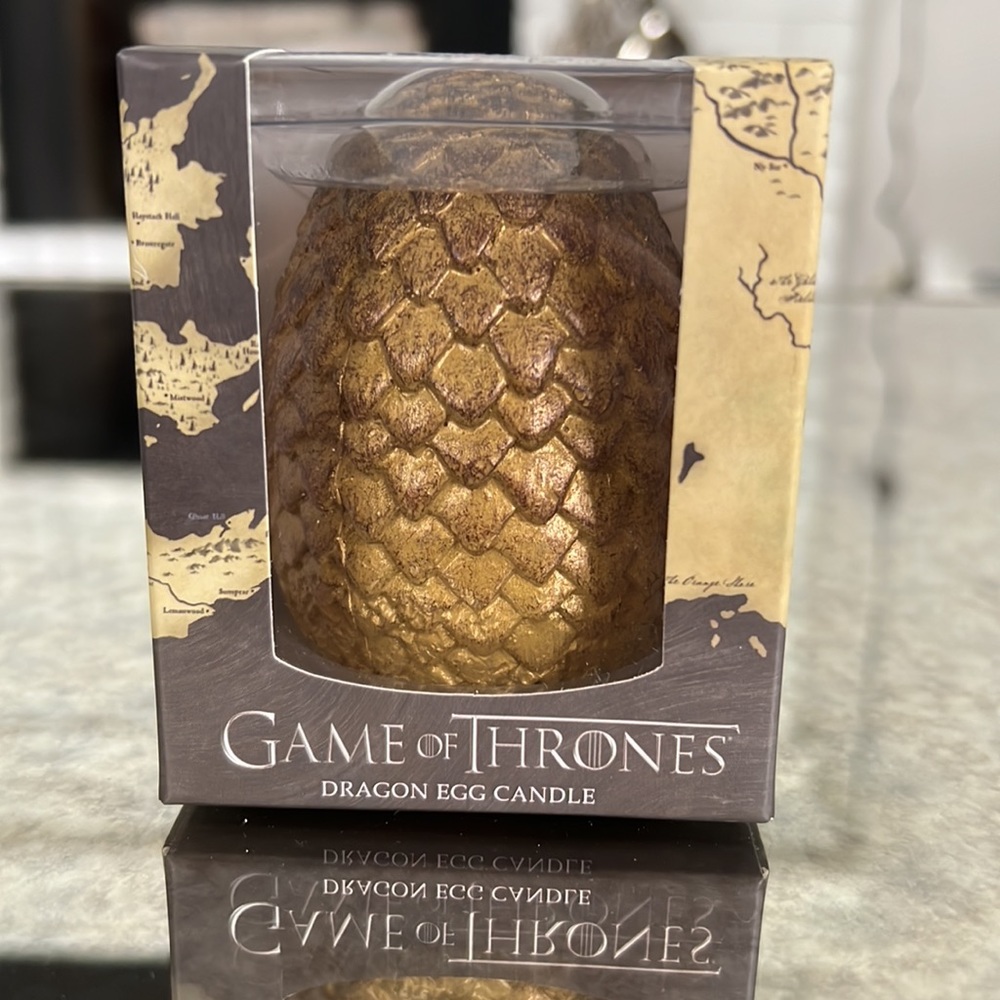 COPY - Game of Thrones Dragon Egg candle - Picture 2 of 4